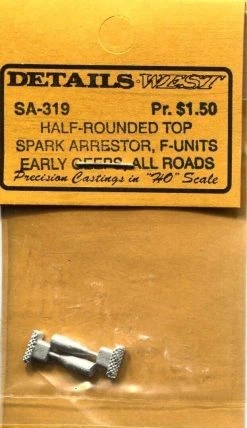 Details West Half Round Top Spark Arrestor