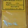 Details West Flag Holder Bracket All F-Units -Atlas Trains Store EugeneToyAndHobbyDTW323 2