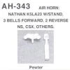 Details West Nathan K5LA23 Air Horn With Stand For NS CSX -Atlas Trains Store EugeneToyAndHobbyDTW343 1