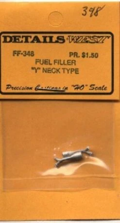 Details West Y Neck Type Fuel Filler -Atlas Trains Store EugeneToyAndHobbyDTW348 2