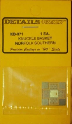 Details West Etched Knuckle Basket For Norfolk Southern