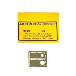 Details West Etched Front Door For GE Dash-9 AC4400CW