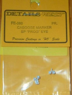 Details West SP Frog Eye Caboose Marker (Pack Of 2)