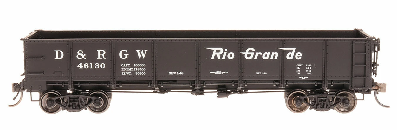 Intermountain Railway General Service Drop Bottom Gondola Denver & Rio Grande 4 Intermountain Railway General Service Drop Bottom Gondola Denver & Rio Grande - Image 2