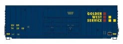 Intermountain Railway Gunderson 50ft. High Cube Double Door Boxcars -Peaked Roof-Golden West #742061