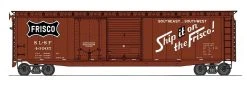 Intermountain Railway HO 50' PS-1 Double Door Boxcars Frisco (SL-SF) -Atlas Trains Store EugeneToyAndHobbyIMR45625 2