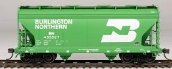Intermountain Railway HO ACF Center Flow 2-Bay Hopper BN Green