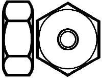 Walthers Tools And Screws Nylon Hex Nuts 2-56 .075 X 3/16" (12 Pack) 3 Walthers Tools And Screws Nylon Hex Nuts 2-56 .075 X 3/16" (12 Pack)