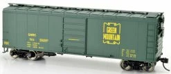 Bowser Manufacturing 40' Single-Door Boxcar Green Mountain Railroad #502
