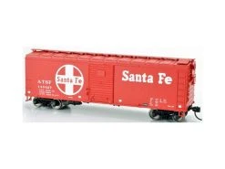 Bowser Manufacturing 40' Single-Door Boxcar ATSF Santa Fe #144310