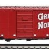 Intermountain Railway HO Scale - 40' Vermillion Red 12 Panel Boxcar - Great Northern 2 Intermountain Railway HO Scale - 40' Vermillion Red 12 Panel Boxcar - Great Northern -Atlas Trains Store IMR46002