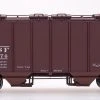 Intermountain Railway HO Scale - 1958 Cu.ft. 2-Bay Covered Hopper - ATSF -Atlas Trains Store IMR48671