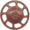Kadee Quality Products Kadee #2033 Universal Type Brake Wheels HO Scale -- Red Oxide Pkg(8) HO Scale -Atlas Trains Store KAD2033