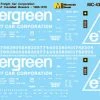 Microscale Industries Evergreen Freight Car Corporation Mini-Cal 50' Insulated Boxcars HO Decal Set -Atlas Trains Store MSI4310 dcaaaa0b c95b 4f75 9e01 c16aeecc710a
