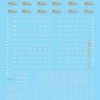 Microscale Industries Southern Pacific "Shasta Daylight" & "Coast Daylight" Passenger Cars HO Decal Set -Atlas Trains Store MSI871055 ff375cc9 d202 4bda bb58 5ece4cc4ba1f
