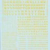 Microscale Industries Roman Yellow HO Decal Set Alphabets & Numbers - Railroad -Atlas Trains Store MSI90006 e842c08d 470c 4b0d 8255 9444126fcc1b