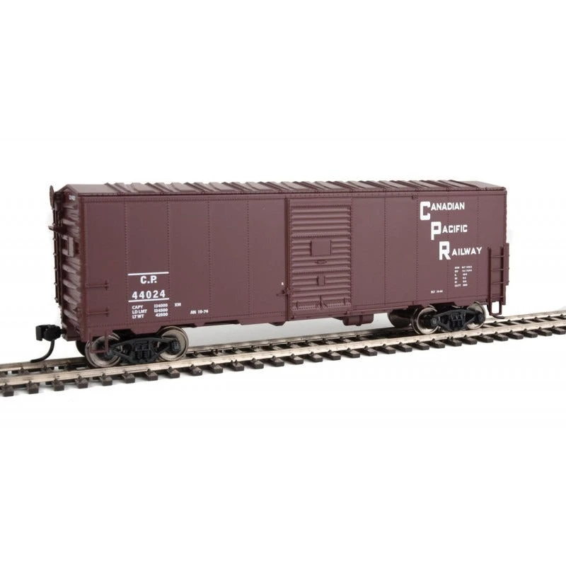 WalthersMainline HO Scale - 40' AAR Modernized 1948 Boxcar - Canadian Pacific #44024 - 3 WalthersMainline HO Scale - 40' AAR Modernized 1948 Boxcar - Canadian Pacific #44024 -