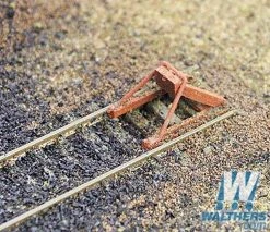 Walthers Cornerstone Track Bumpers Kit (12 Pack)