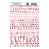 Woodland Scenics Roman Letter Red Decals -Atlas Trains Store WOOMG704 58bc3f06 f43c 4b7d af7f 4d14f4bb6b44