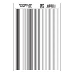 Woodland Scenics Stripe Black Decals