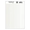 Woodland Scenics Stripe White Decals -Atlas Trains Store WOOMG760 8481f5ff 99bb 42c1 ac47 f6d265d21920