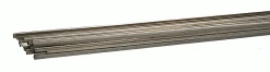 Micro Engineering Code 83 Nickel Silver Rail Only -- Nonweathered 3' Pkg(33)