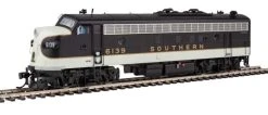 WalthersProto EMD FP7 Standard DC -- Southern Railway #6139 (black, White, Dulux Gold)
