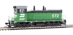 WalthersMainline EMD NW2 Phase V - Standard DC -- Burlington Northern #572