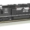 Bachmann EMD SD40-2 With DCC & Sound -- Norfolk Southern #3430 (black, White; Horse Head Logo) -Atlas Trains Store emd sd40 2 wdcc sound 160 67204 big