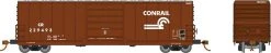 Rapido Trains Inc. Evans X72A Boxcar - Ready To Run -- Conrail (Boxcar Red, Small Logo)