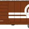 Rapido Trains Inc. Evans X72A Boxcar 6-Pack - Ready To Run -- Conrail (Boxcar Red, Large Logo)