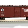 Bachmann Atchinson, Topeka & Santa Fe (Boxcar Red; Map Logo, "Chief Daily Streamliner") 40' HO Scale Steel Boxcar -Atlas Trains Store image 274222a2 8ad8 4dc2 8c90 8496f4aebc2c