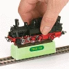 Trix Locomotive Wheel Cleaning Brush -- 2-Rail -Atlas Trains Store locomotive wheel cleaning brush 739 66602