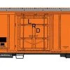 Intermountain Railway R-70-15 Refrigerator Car - Ready To Run -- Western Fruit Express GN (yellow, Silver, Black, Rocky Logo) -Atlas Trains Store r 70 15 refrigerator car ready to run 85 34660 big