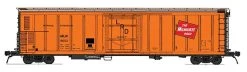 Intermountain Railway R-70-15 Refrigerator Car - Ready To Run -- Western Fruit Express GN (yellow, Silver, Black, Rocky Logo)