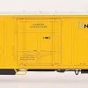 Intermountain Railway R-70-15 Refrigerator Car - Ready To Run -- Union Pacific Fruit Express (yellow, White, Black, Large Shield) -Atlas Trains Store r 70 15 refrigerator car ready to run 85 34751 big