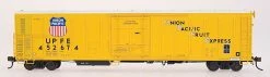 Intermountain Railway R-70-15 Refrigerator Car - Ready To Run -- Union Pacific Fruit Express (yellow, White, Black, Large Shield)