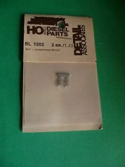 Detail Associates Bells -- Underframe Mount Pkg(2)
