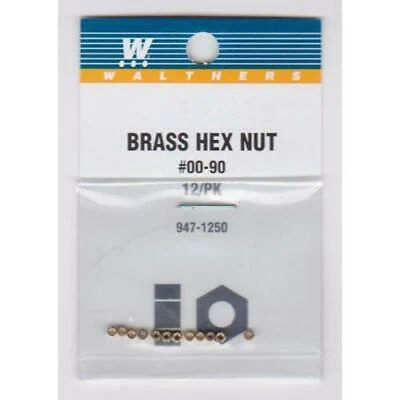 Walthers Tools And Screws Brass Hex Nuts 3 Walthers Tools And Screws Brass Hex Nuts
